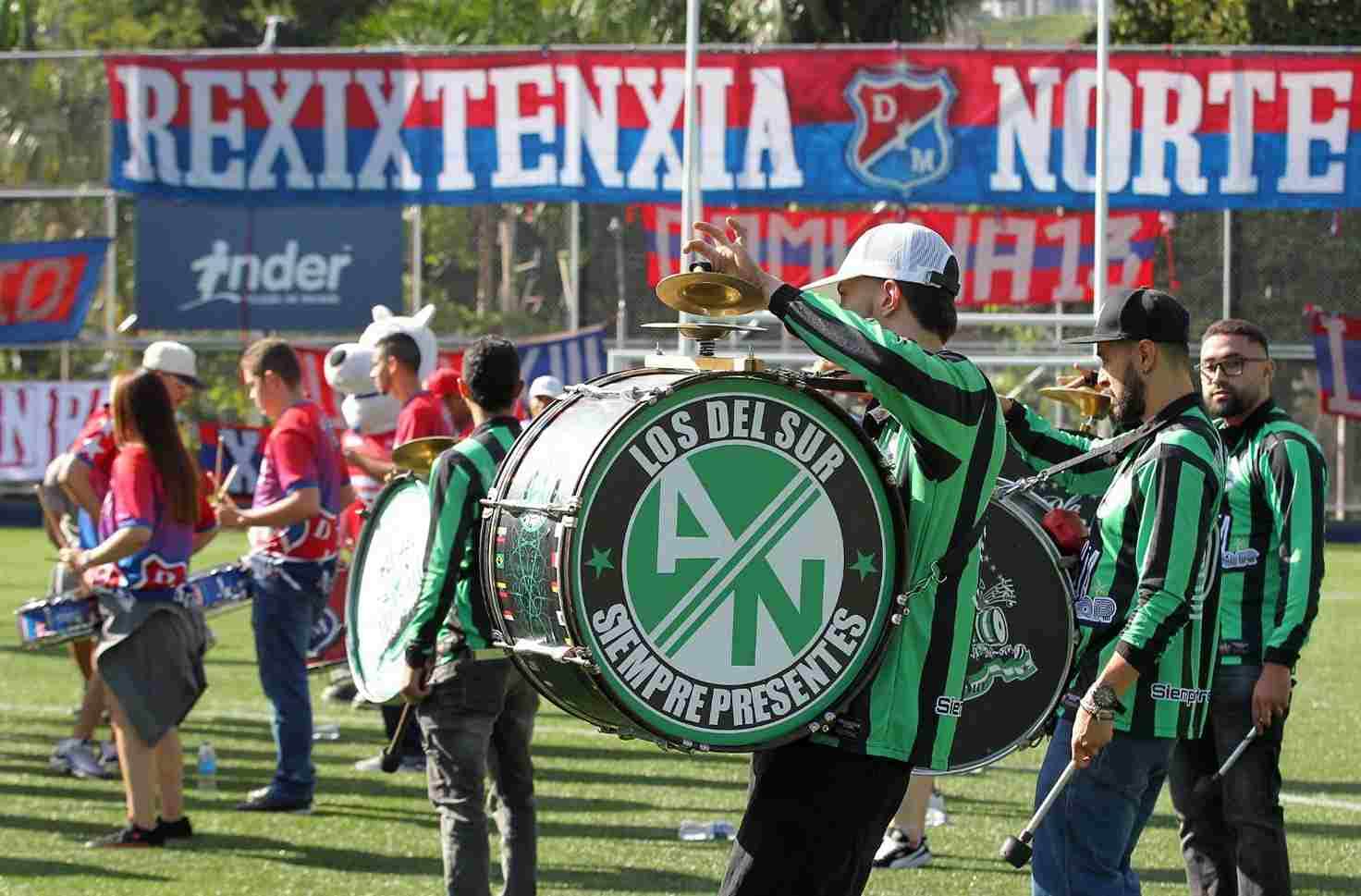Bandas instrumentales de Nacioanl y Medellín