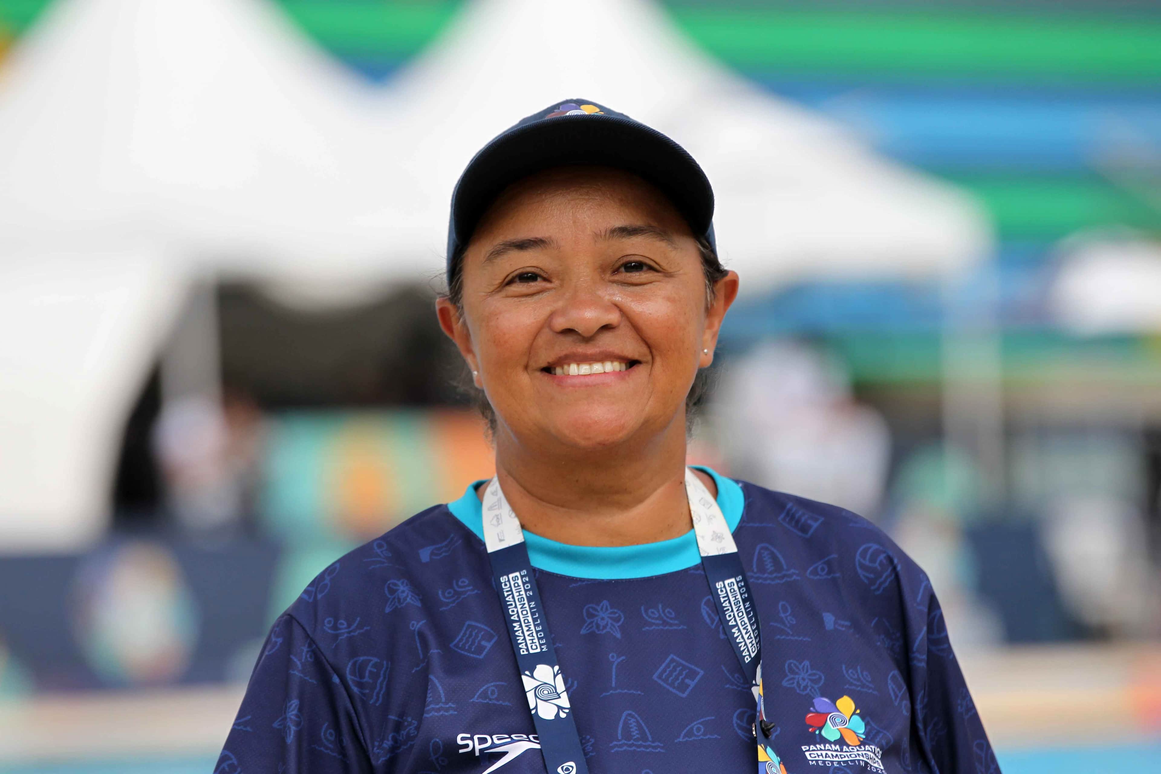 Fotografía de Liliana Clavijo, voluntaria de los Panamericanos Junior de Natación