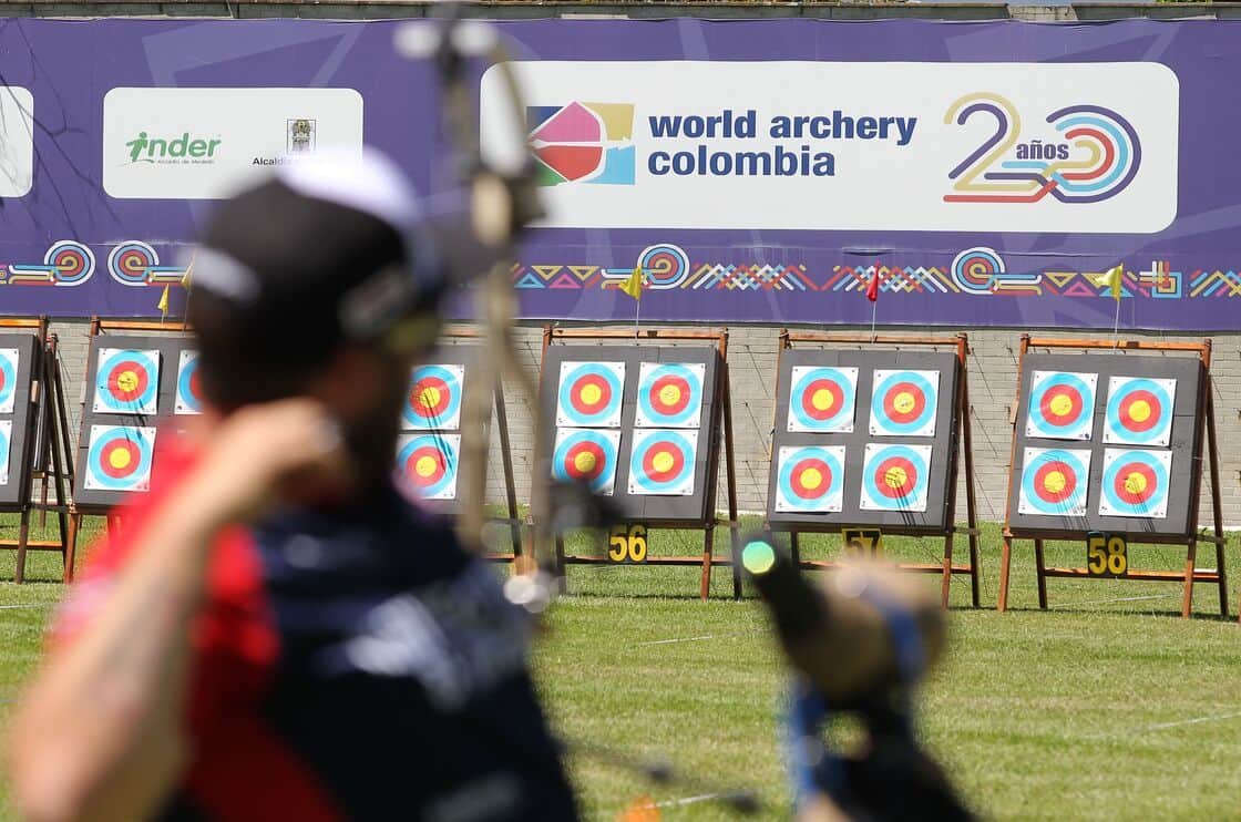 Deportistas de Tiro con Arco en Copa Mundial de Tiro con Arco